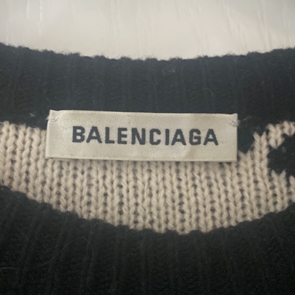 Balenciaga Logo sweater Size40 - Picture 3 of 4